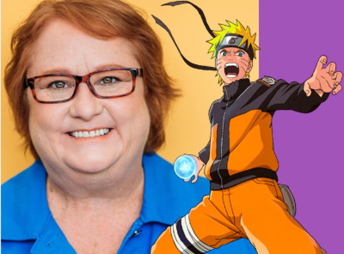 Maile Flanagan, Voice Actor and title character voice of the popular anime series, Naruto.