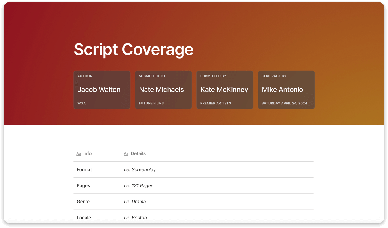script coverage